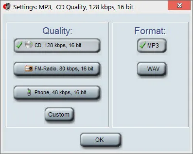 Скриншот №2 к программе AD Audio Recorder