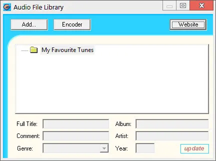 Скриншот №2 к программе THOMSON mp3PRO Audio Player