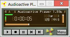 Скриншот №1 к программе Audioactive Player