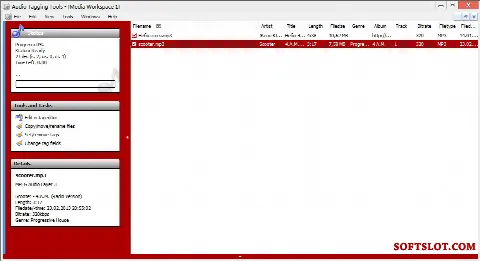 Скриншот №1 к программе Audio Tagging Tools