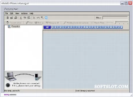 Скриншот №2 к программе Siemens Mobile Phone Manager