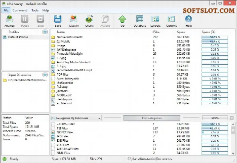 Скриншот №1 к программе Disk Savvy