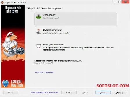Скриншот №3 к программе Duplicate File Remover