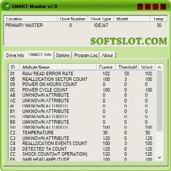 Скриншот №2 к программе SMART Monitor