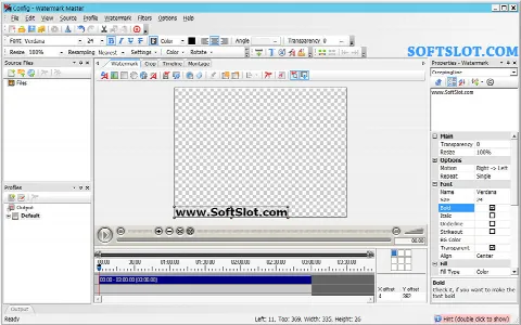 Скриншот №1 к программе Watermark Master