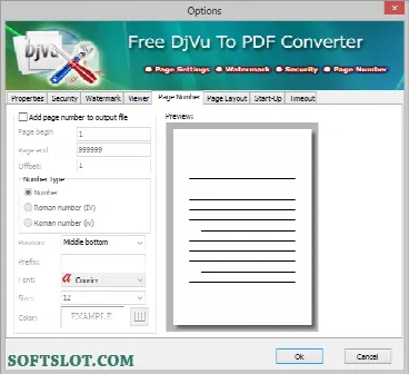 Скриншот №3 к программе Boxoft Free DJVU to PDF