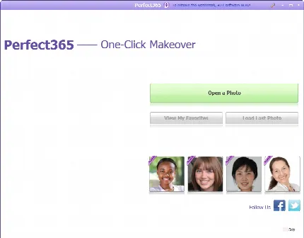 Скриншот №1 к программе Perfect365