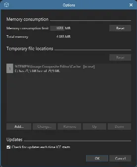 Скриншот №2 к программе Microsoft Image Composite Editor