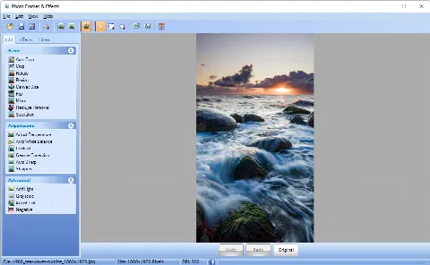 Скриншот №1 к программе Photo Frames & Effects Free