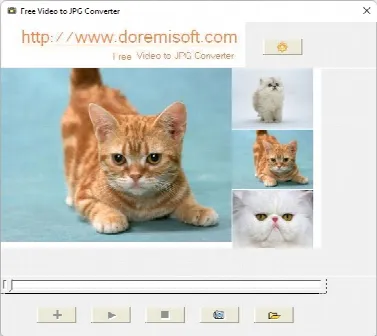 Скриншот №1 к программе Doremi Video to JPG Converter