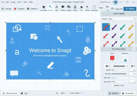 Скриншот №2 к программе Snagit