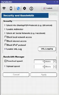 Скриншот №3 к программе MyPublicWiFi