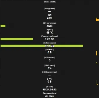 Скриншот №1 к программе Moo0 System Monitor
