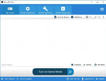 Скриншот №1 к программе Game Fire