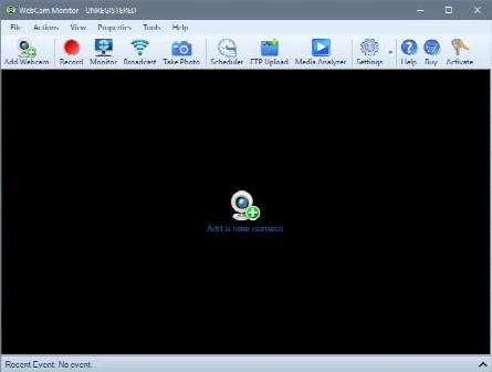 Скриншот №1 к программе WebCam Monitor