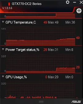 Скриншот №2 к программе ASUS GPU Tweak II