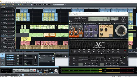 Скриншот №1 к программе Samplitude Music Studio