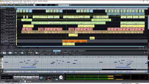 Скриншот №2 к программе Samplitude Music Studio