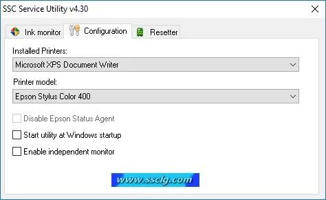 Скриншот №2 к программе SSC Service Utility