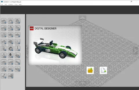 Скриншот №1 к программе LEGO Digital Designer