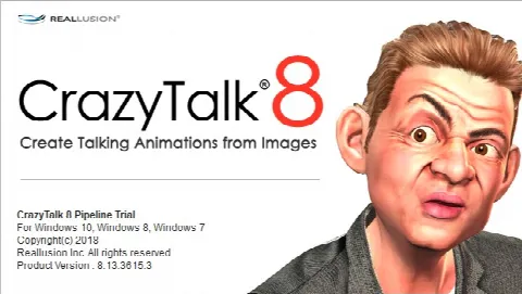 Скриншот №1 к программе CrazyTalk
