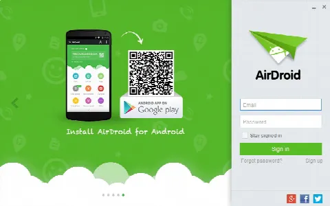 Скриншот №1 к программе AirDroid