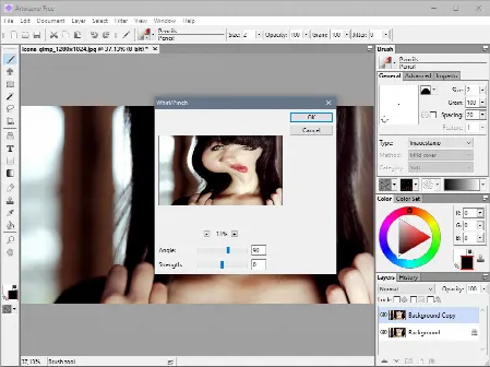 Скриншот №3 к программе Artweaver Free