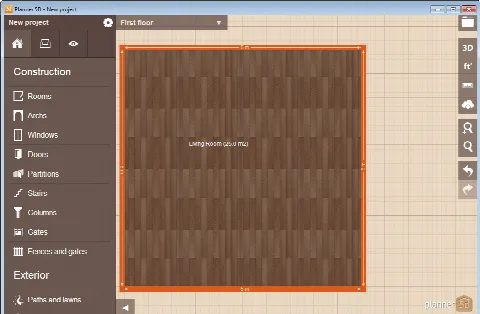 Скриншот №1 к программе Planner 5D