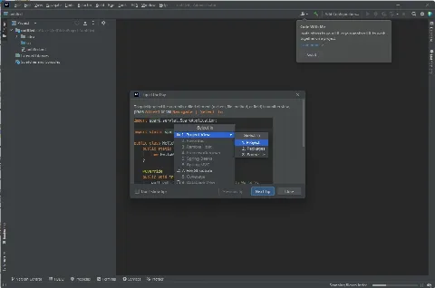 Скриншот №1 к программе IntelliJ IDEA
