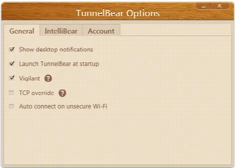 Скриншот №2 к программе TunnelBear