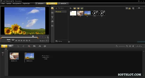 Скриншот №1 к программе Corel VideoStudio Pro
