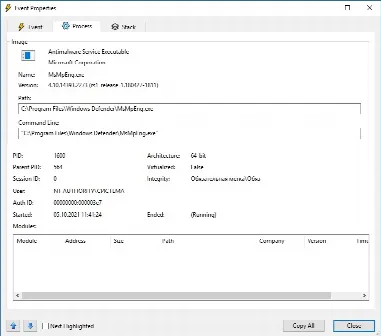 Скриншот №3 к программе Process Monitor