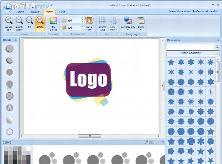 Скриншот №1 к программе Sothink Logo Maker