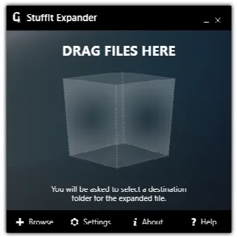 Скриншот №1 к программе StuffIt Expander 2011