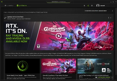 Скриншот №3 к программе NVIDIA GeForce Experience