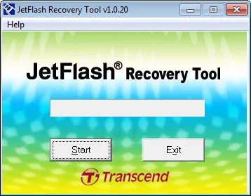 Скриншот №1 к программе JetFlash Recovery Tool