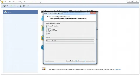 Скриншот №3 к программе VMware Workstation Player