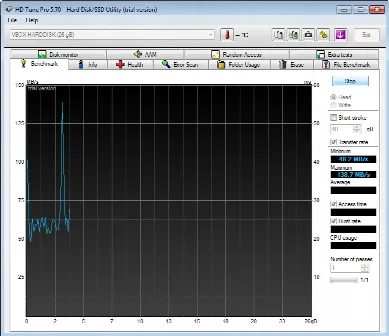 Скриншот №1 к программе HD Tune Pro