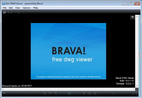 Скриншот №1 к программе Free DWG Viewer