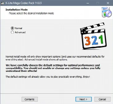 Скриншот №1 к программе K-Lite Codec Pack Mega