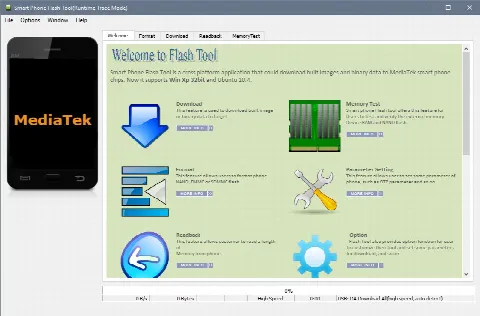 Скриншот №2 к программе SP Flash Tool