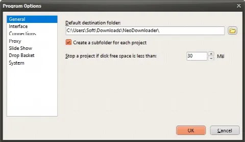 Скриншот №2 к программе NeoDownloader