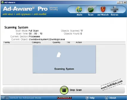 Скриншот №1 к программе Ad-Aware Free Antivirus+