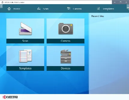 Скриншот №1 к программе KYOCERA Print Center