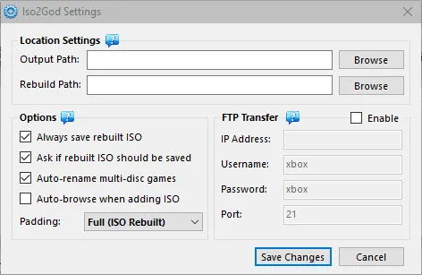 Скриншот №3 к программе ISO2GoD