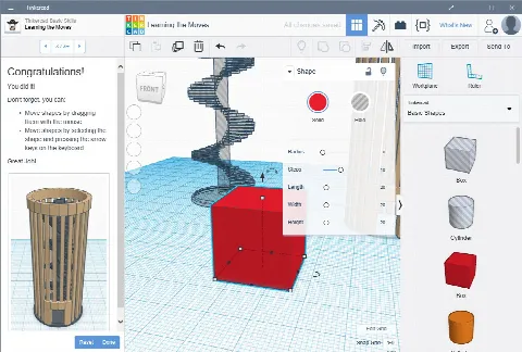 Скриншот №3 к программе Tinkercad