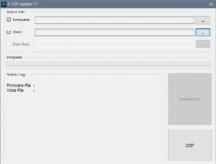Скриншот №1 к программе X-COP Updater