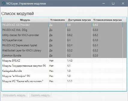 Скриншот №1 к программе NCALayer