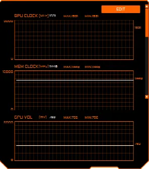 Скриншот №2 к программе AORUS Graphic Engine