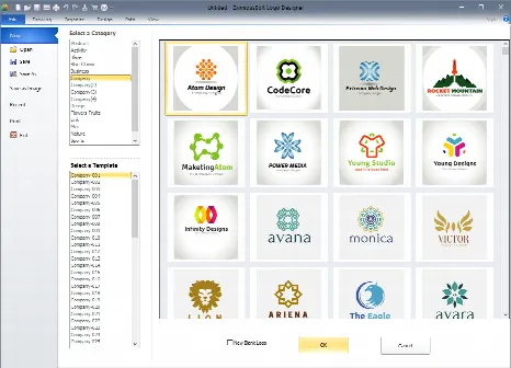 Скриншот №1 к программе EximiousSoft Logo Designer
